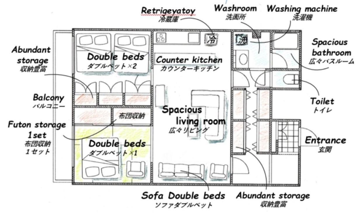 Harmonia東京堀切 10名定員90平米の広いcondominium Tokyo Exterior photo